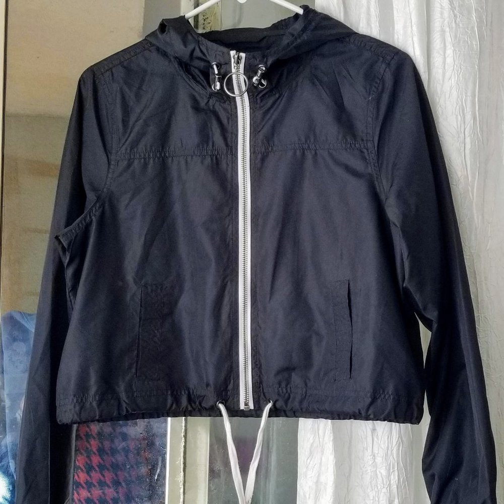 Crop Windbreaker Jacket - Picture 2 of 5